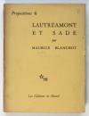 Lautréamont et Sade　Prepositions 6