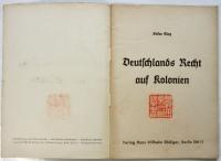 Deutschlands Recht auf Kolonien!