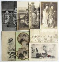 芸者他　絵葉書　60枚