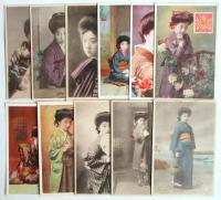 令嬢風　絵葉書　22枚