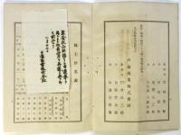 戸塚商業株式会社 第九期営業報告書