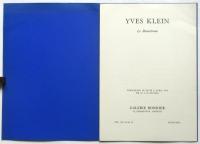YVES KLEIN　Le Monochrome