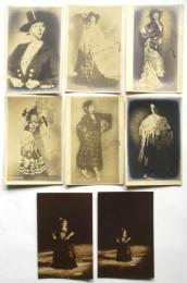 テレジナ嬢 ブロマイド　8枚（内サイン入6枚）