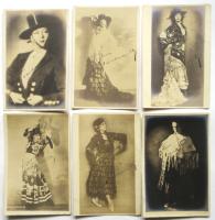 テレジナ嬢 ブロマイド　8枚（内サイン入6枚）