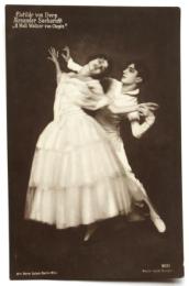 Clotilde von Derp/ Alexander Sacharoff 繪葉書