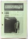 UNDERGROUND CINEMATHEQUE　No.24