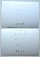 主祇田丈作舞踏會/杉田丈作「舞踏石」チラシ・舞台写真　4点