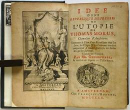 仏訳・ユートピア　IDEE d'une Repubrique heureuse ou L'UTOPIE　