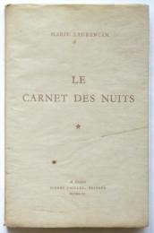 LE CARNET DES NUITS　ローランサン「夜の手帖」