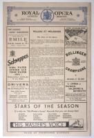 ROYAL OPERA COVENT GARDEN　Coronation Season of International Opera 1937
