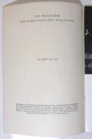 DAS PROGRAMM DER HAMBURGISCHEN STAATSOPER　18.HEFT 1957/58