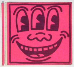 キース・ヘリング　スッテッカー