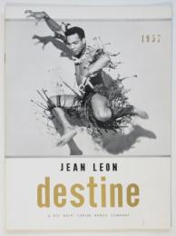 デステイネ舞踊団 日本公演プログラム