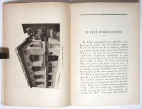 CLUB INTERNATIONAL GENÈVE　Annuaire1922-1923