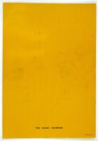 ウィーン・フィルハーモニー管弦楽団　初来日公演プログラム