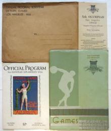 Los Angeles 1932 Olympic Games Official Pictorial Souvenir