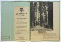 Los Angeles 1932 Olympic Games Official Pictorial Souvenir