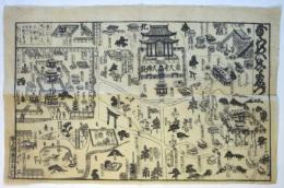 ならめい志よゑづ（奈良名所絵図）