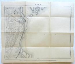 〈陸測地図〉品川驛　品川及横濱近傍第一號　二万分之一