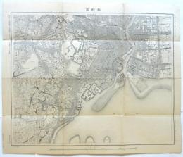 〈陸測地図〉麹町區　東京近傍第六號　二万分之一