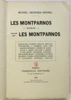 LES MONTPARNOS－ROMAN－表紙：藤田嗣治