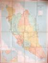 MALAYA Map 1950　マラヤ全図 