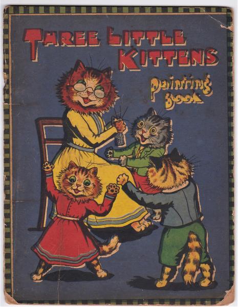 THREE LITTLE KITTENS -Painting Book-(LOUIS WAIN ルイス・ウェイン