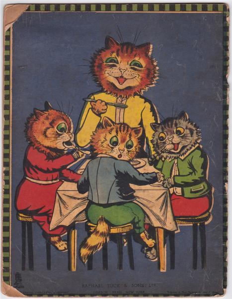 THREE LITTLE KITTENS -Painting Book-(LOUIS WAIN ルイス・ウェイン