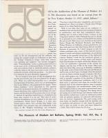 THE MUSEUM OF MODERN ART BULLETIN VOL.15,NO.3
  WHAT IS HAPPNING TO ARCHITECTURE?