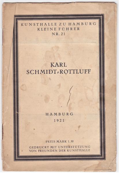 KARL SCHMIDT=ROTTLUFF カール・シュミット=ロットルフ(Victor A