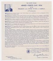 平和への力 POWER FOR PEACE 米国陸海軍記念日パンフレット