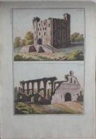 仏）手彩色銅版画集 Ⅰ埃及 希臘 羅馬の美術と遺物/Ⅱ中世民衆の美術と遺物　　2冊