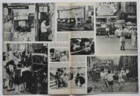 BILLED BLADET（デンマーク大衆グラフ誌　「写真ルポ東京」4ｐ）　Nr.15　1954