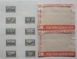 1939ニューヨーク万国博覧会記念シール及記念切手封筒