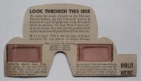 Chysler Motors 1939 NY World's Fair Special Polaroid Theatre　立体眼鏡