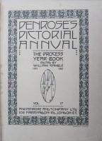 Penrose's Pictorial Annual　Vol.17 1911－1912