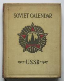 SOVIET CALENDAR 1917★U.S.S.R.★1947　英文・ソヴェト国家30周年記念カレンダー