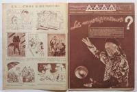 A-Z（フランス絵入週刊誌）　No.38　1933