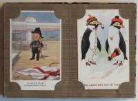 西洋子供漫画絵葉書帖　50枚1冊