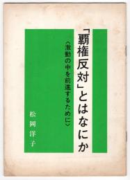 「覇権反対」とはなにか〈激動の中を前進するために〉