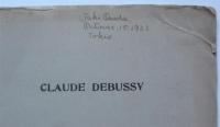 長田多喜子（谷川徹三夫人）旧蔵　Claude Debussyほか楽譜　11冊