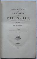 コルネイユ像の史的概要　Précis Historique sur la statute de Pierre Corneille　