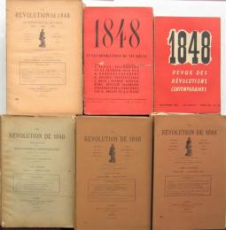LA RÉVOLUTION DE 1848 -le bulletin de la société d'histoire de la révolution de 1848-　124冊
