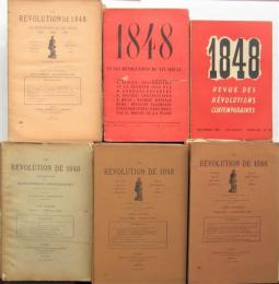 LA RÉVOLUTION DE 1848 -le bulletin de la société d'histoire de la révolution de 1848-　124冊