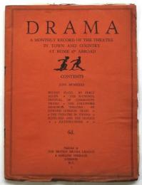 DRAMA Vol.10No.9　英国演劇同盟ノーザンプトン会議関係資料4点共