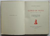 ALFRED DE VIGNY