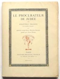 LE PROCURATEUR DE JUDÉE