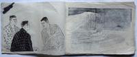 明治新聞小説木版挿絵(木版清刷)　21枚