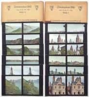 ドイツ製天然色立体写真　Chromoplast-Bild Serie 14/34/35/40/41/42/44/45　8袋