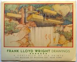 FRANK LLOYD WRIGHT Drawings A Portfolio of six prints
